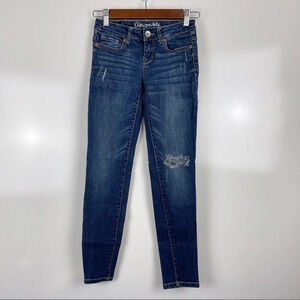 Aeropostal Distressed Lola Jeggings Sz 000
